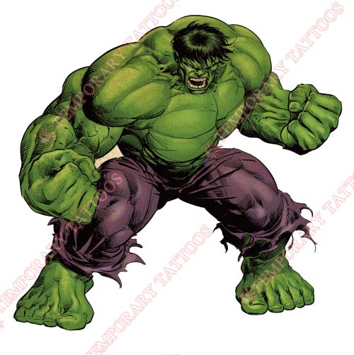 Hulk Customize Temporary Tattoos Stickers NO.179